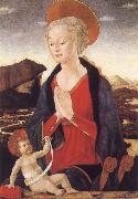 Alessio Baldovinetti Madonna and Child painting